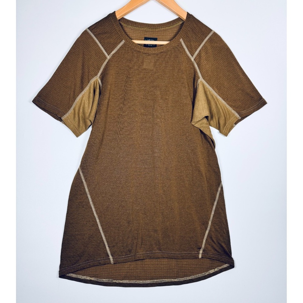 Beyond Clothing A1 Base Layer Shirt Mens‎ XL Brown Made USA Tactical Performance